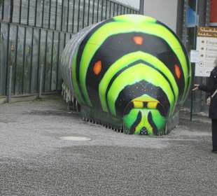 Eingang zum Schmetterlingshaus