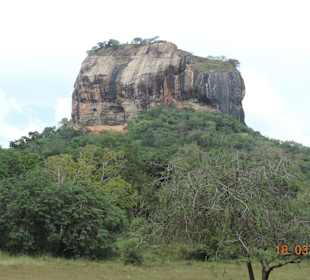 Sigiriya Felsen