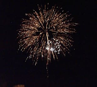 Feuerwerk in den Ostseehimmel zum Abschluss