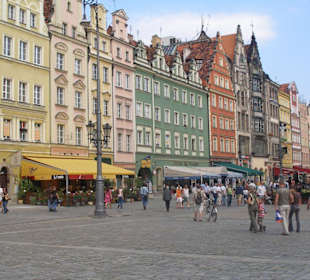 Wunderschöner Marktplatz Breslau