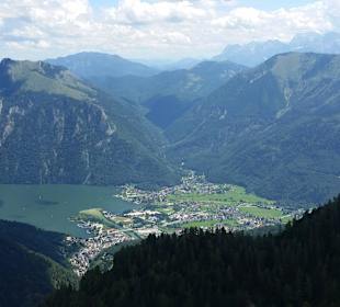 Blick auf Ebensee mit Traunsee