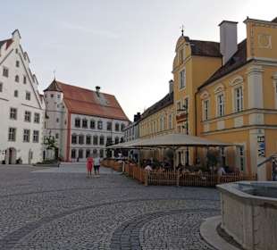 Außenansicht und Biergarten