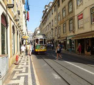 Im Centrum fährt die Tram