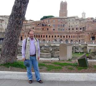 Auf dem Weg zum Colosseum