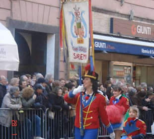 La banda Canta e Sciuscia di Sanremo