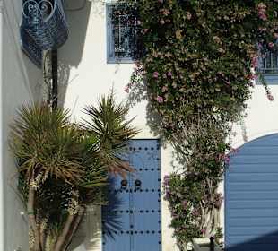 Die blau-weiße Künstlerstadt