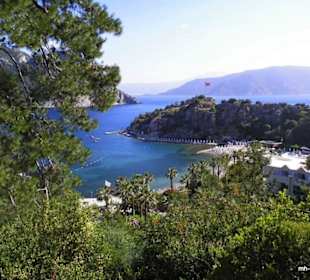 Blick zum Turunc Hotel