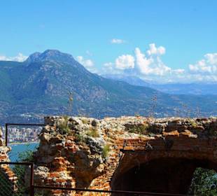 Burg von Alanya (Ic Kale) An&/Abfahrt