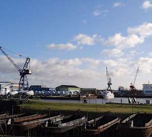 Ehemals Werft, heute REpower