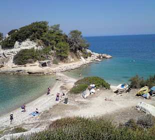 Eine schöne Badebucht