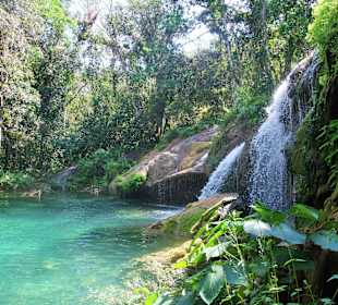 Wasserfälle El Nicho - herrliche Abkühlung 