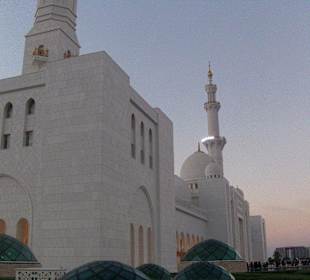 Große Sheikh Zayed Moschee Abu Dhabi