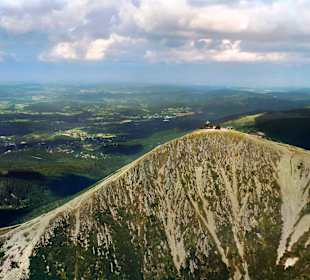Sněžka - the highest peak of Czech republic