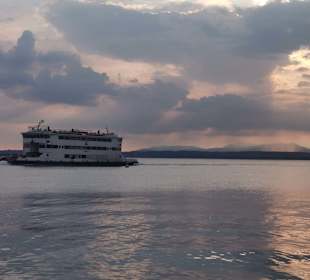 Ankunft einer Fähre