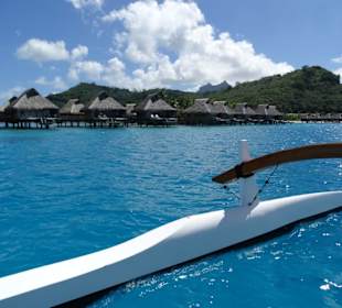 Die Lagune von Bora Bora