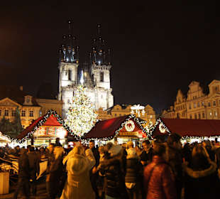 Рождественский базар на площади