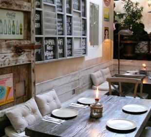 Restaurant neven Es Trenc Strand