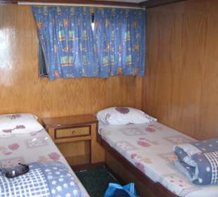 Das war unsere kleine Kajüte