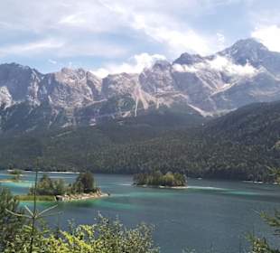 Eindruck von einem Spaziergang rund um den Eibsee