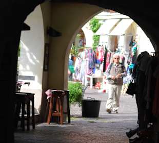 Durchgang an der Promenade