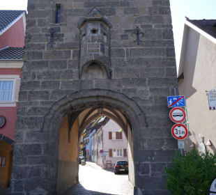 Gutgesellentor, Einfahrt zur Münsterbergstrasse