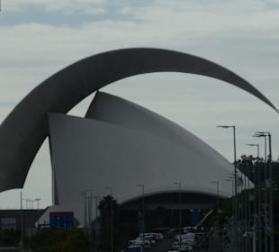 Auditorio de Tenerife, gleich am Atlantik