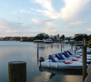 La Isla Terrasse an der Lagune