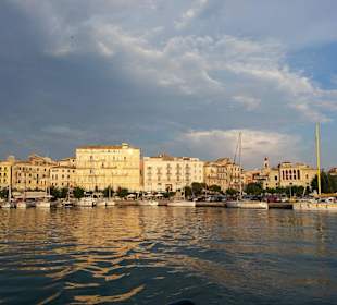 Kerkyra vom Wasser aus 1