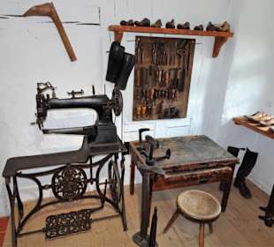 In den historischen Werkstätten des Museums