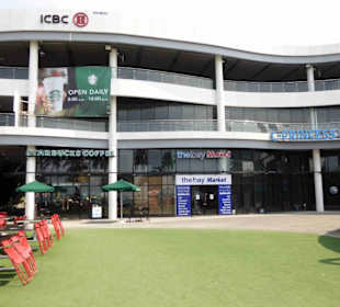 Ansicht von der Beach Road her