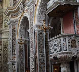 Im Inneren der Kirche Chiesa del Gesu