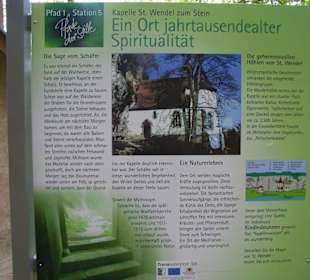 Infotafel zur Geschichte der Kapelle