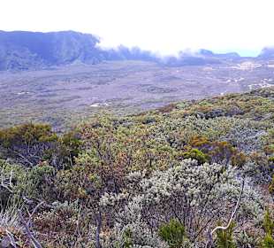 Wandern am Piton de la Fournaise