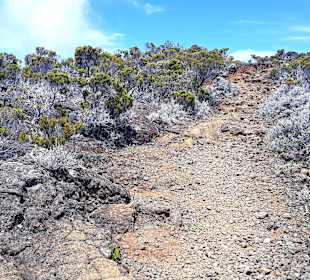 Wandern am Piton de la Fournaise