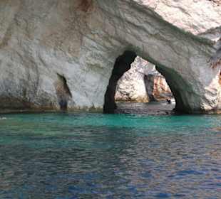 Bei den blauen Grotten