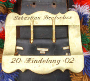 Wunderschöne, wertvolle Schnalle für das Halsband
