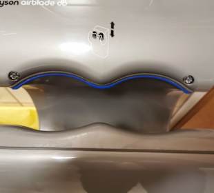 Toilette Händetrockner