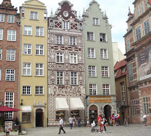 Danzig , Schöne Fassaden