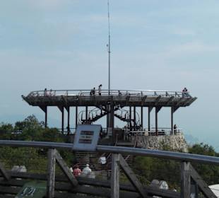 Aussicht auf die Plattform