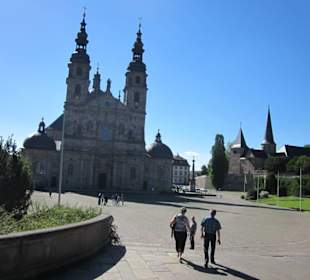 Dam Fulda mit St. Michael