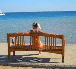 Andere Seite des Strandes