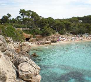 Blick auf die Bucht von Cala Ratjada