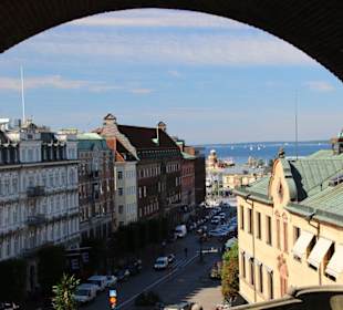 Blick von der Treppe in die Altstadt