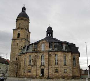 Marktplatz und Rathaus Waltershausen