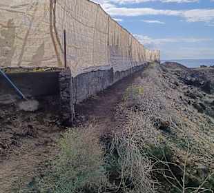 Abgrenzung für die Bananenplantagen