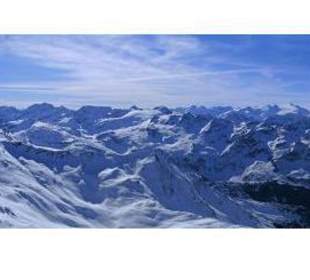 Panoramablick vom Großglockner bis zur Zugspitze