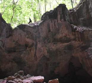 Höhle im Naturschutzgebiet Los Haitises