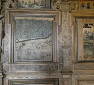 Das Jagdintarsienzimmer in der Veste Coburg