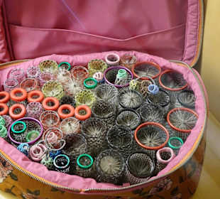 Im alten Friseur-Salon des Industriemuseums