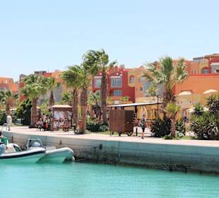 Der neue Hafen von Hurghada